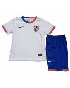 Stati Uniti Maglia Gara Casa Repliche Copa America 2024 Bambino